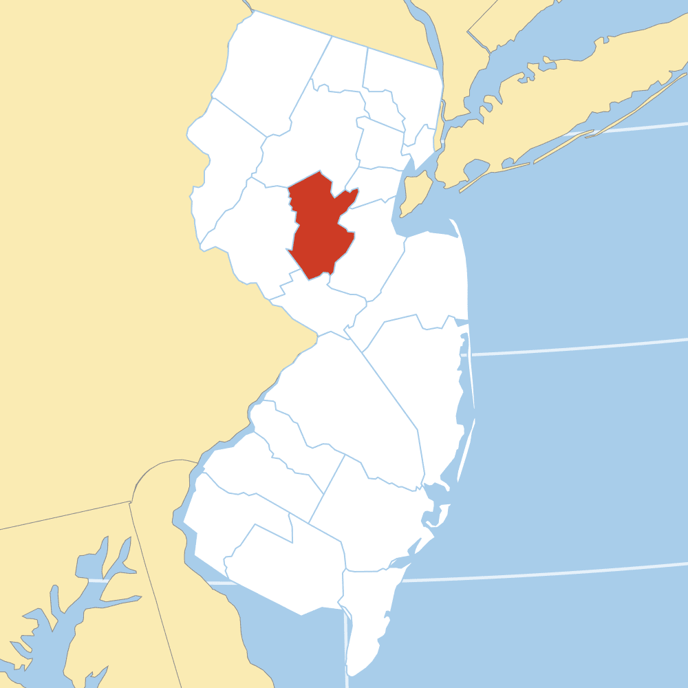 Somerset county map